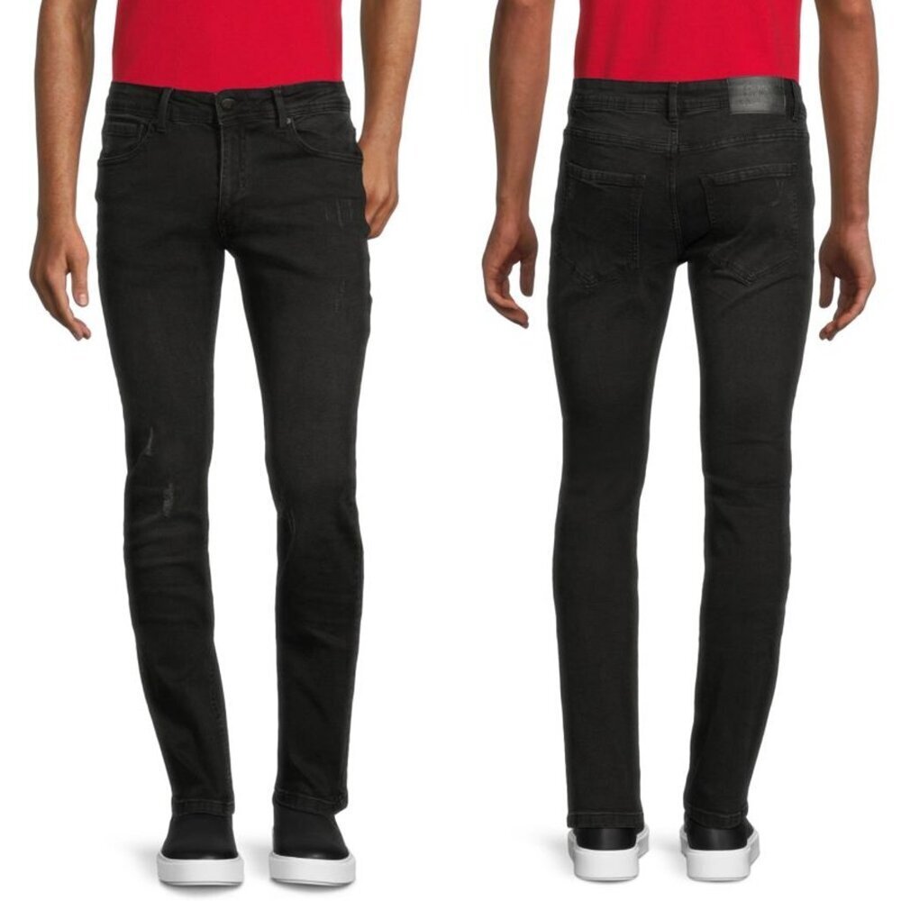 NWT New $295 Cavalli Class by Roberto Cavalli Black Jeans Size 36